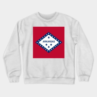 Arkansas Flag. USA Crewneck Sweatshirt